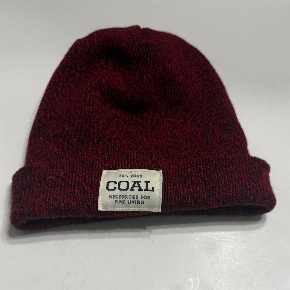 Coal Men's Red Beanie Hat